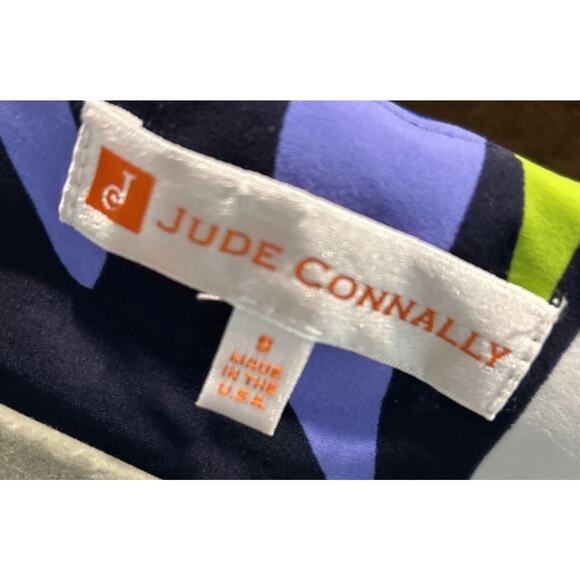 Women’s JUDE CONNALY Abstract Mosaic Shift Dress Size S *C2 - Picture 2 of 4